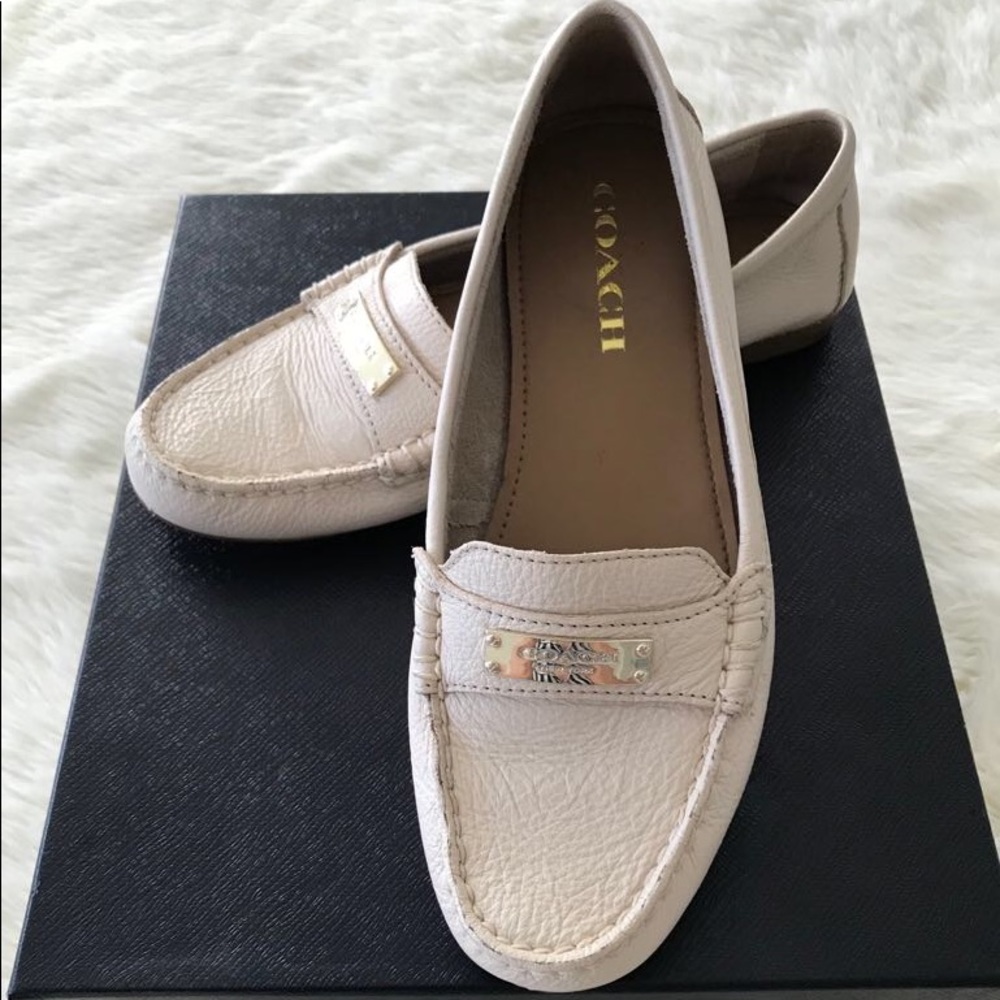 Coach leather Moccasin